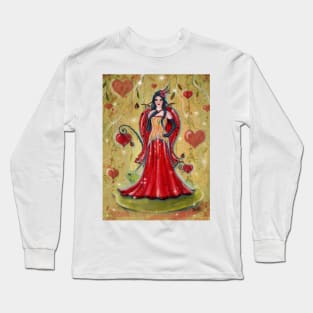 Ms Lady bug Fae by Renee Lavoie Long Sleeve T-Shirt